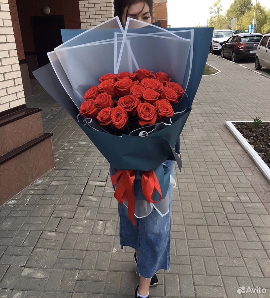 Розы, Цветы оптом, доставка цветов Тольятти, Букет купить на Зозу.ру - фотография № 9