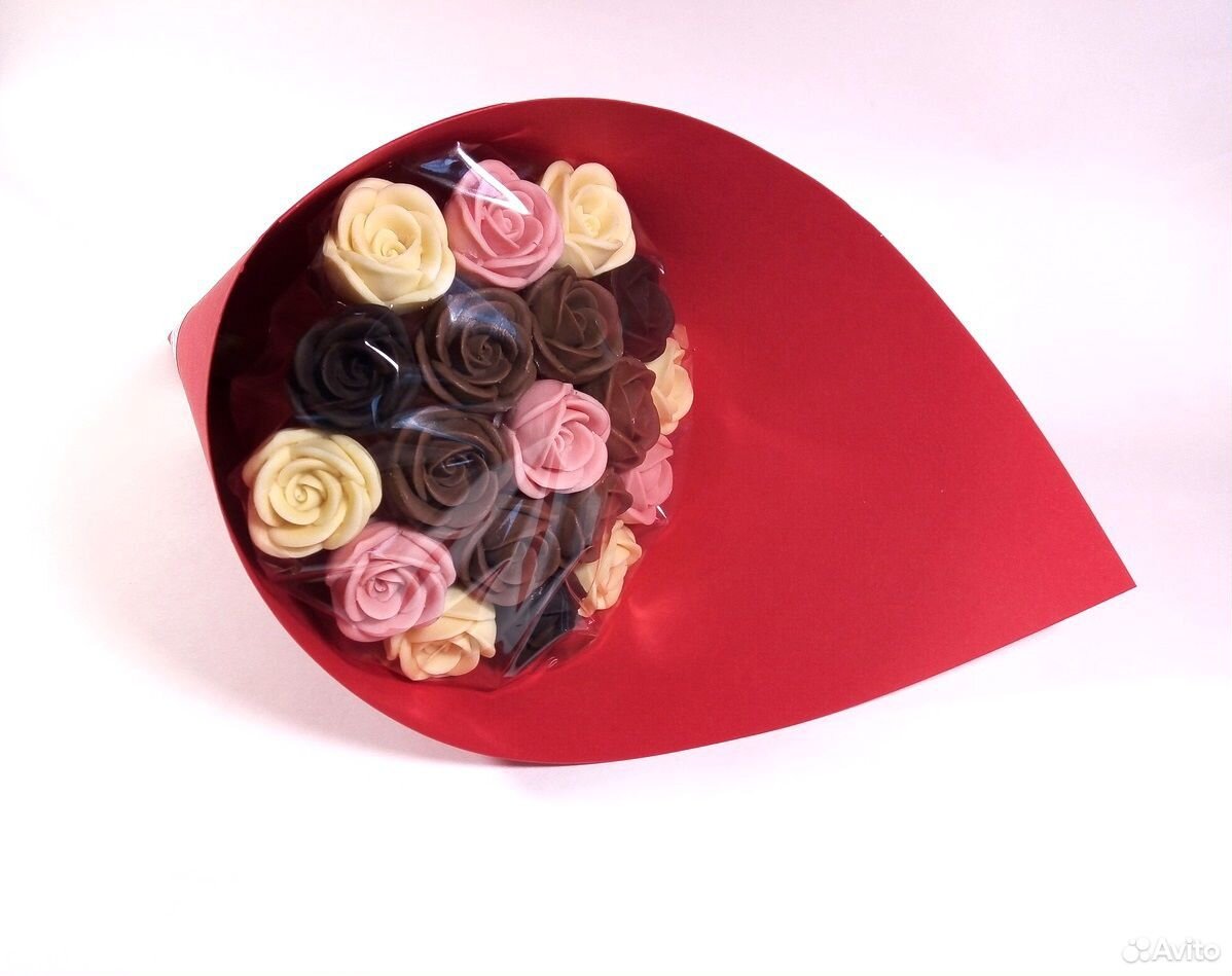 Букет из Шоколадных роз ручной работы купить на Зозу.ру - фотография № 4