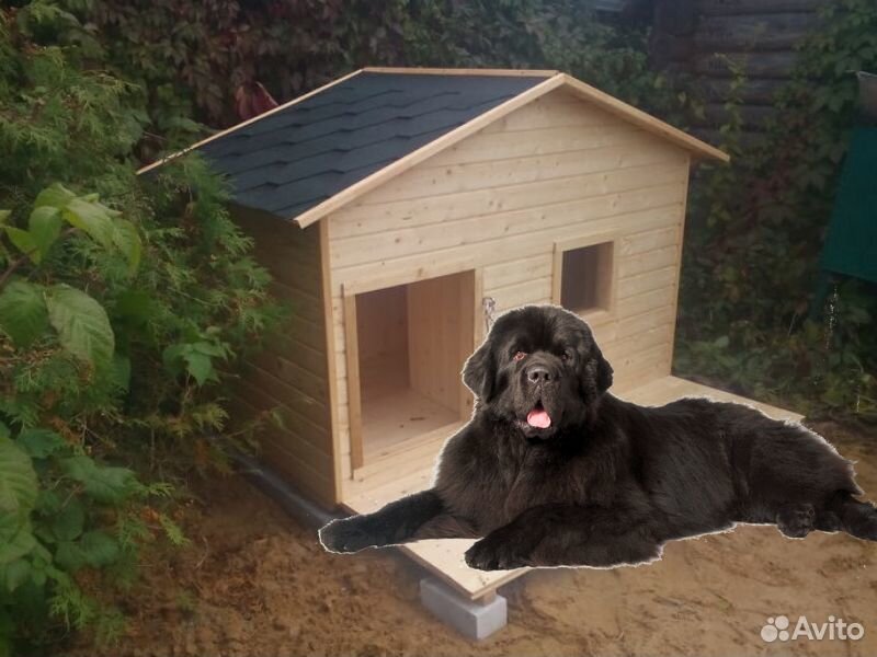 Будка для собак с деревянными полами 2х2 купить на Зозу.ру - фотография № 4