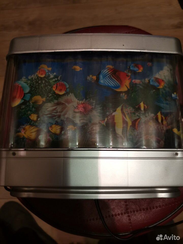 Аквариум с рыбками с потсветкой купить на Зозу.ру - фотография № 4