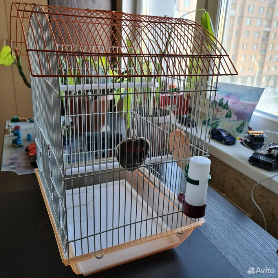 Клетка для птиц (попугая) купить на Зозу.ру - фотография № 4