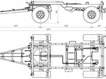Прицеп тракторный чертеж