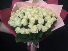 Цветы,51 роза 50см, доставка