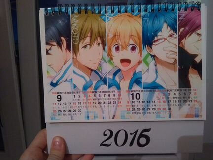Календарь аниме Free 2016