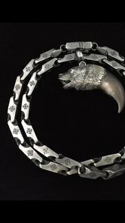 Серебро серебряная цепочка (Цепь) браслет кулон