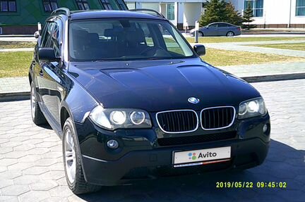 BMW X3 3.0 AT, 2007, внедорожник