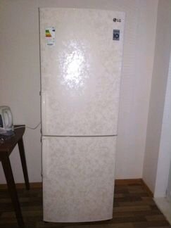 Холодильник LG GA-B379ueda бежевый