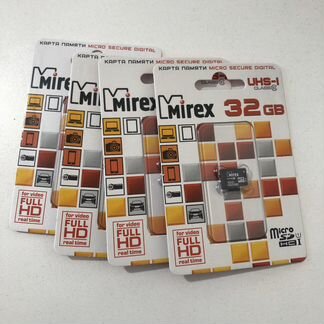 Micro флешка mirex 32GB
