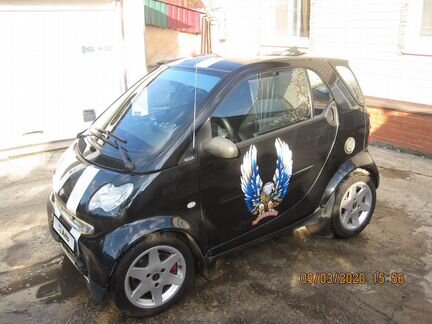 Smart Fortwo 0.7 AMT, 2002, 115 000 км