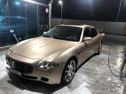 Maserati Quattroporte 4.2 AT, 2005, битый, 51 900 км