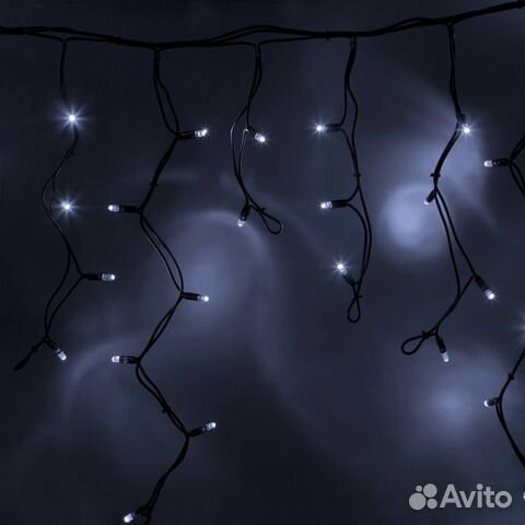 Уличная LED Гирлянда-бахрома 8,25х0,9м. 2 шт