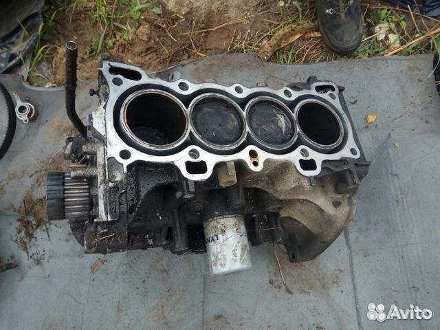 Блок цилиндров Хонда хрв