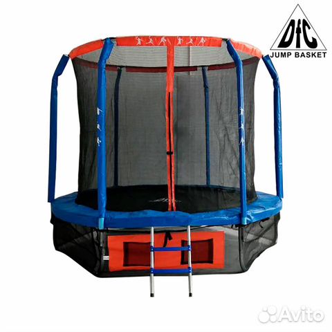 Батут DFC jump basket с сеткой 10FT-jbsk-B 305 см