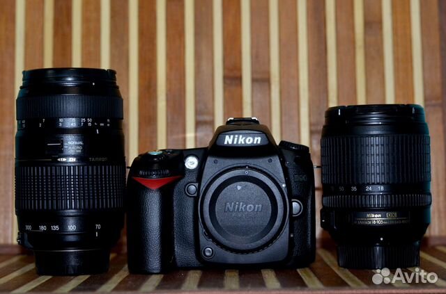 Фотоаппарат nikon D90 с объективом 18-105