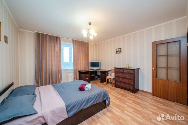 

1-к. квартира, 39 м², 3 кровати