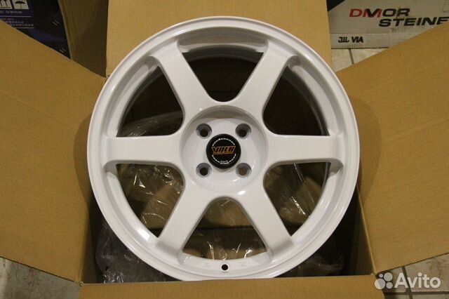 17R Volk Racing TE37 White на KIA/Hyundai/Лада