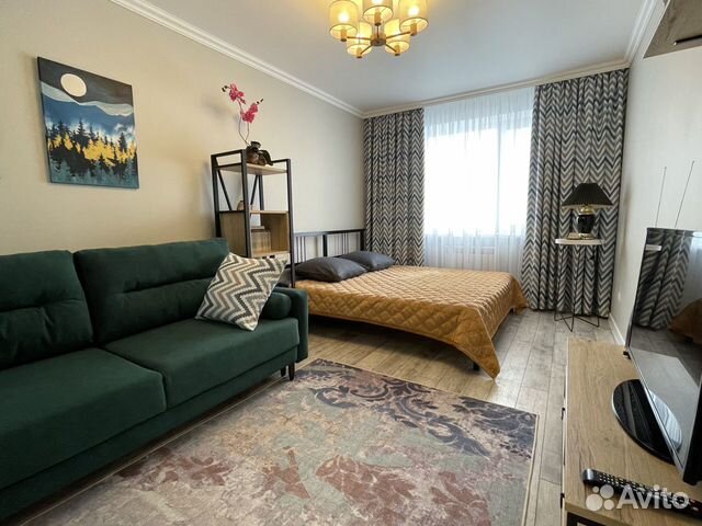 

1-к. квартира, 40 м², 2 кровати