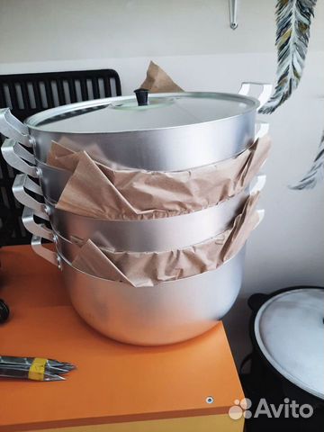 Мантоварка 13 литров 4 секции