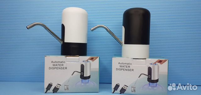 Помпа электрическая на бутыль 19л Аккумуляторная