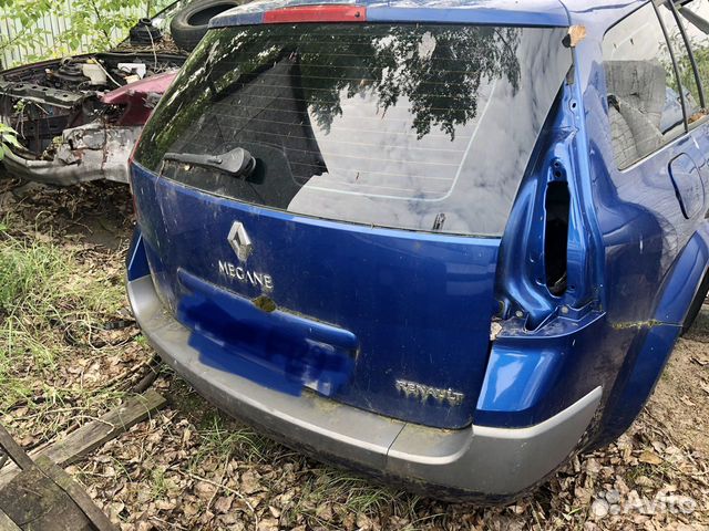 Бампер задний для Renault Megane II 2003-2009