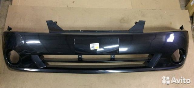 Бампер Kia Spectra окрашенный в цвет