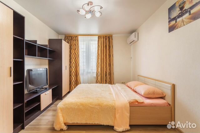 

1-к. квартира, 45 м², 3 кровати
