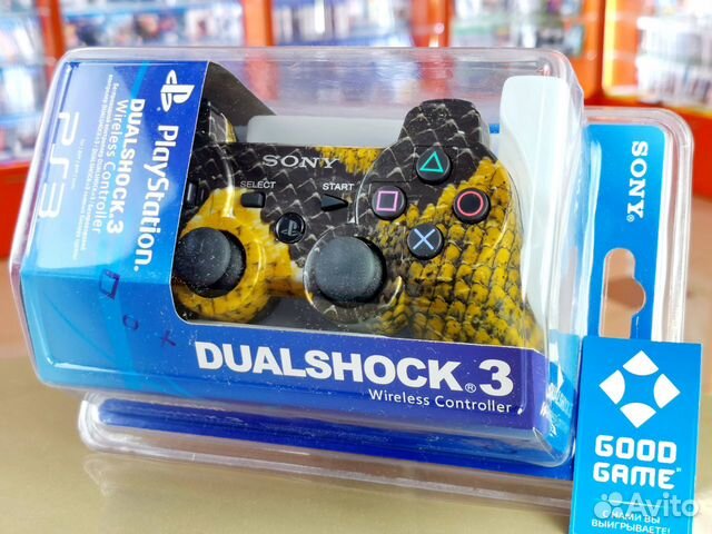 PS3 Геймпад. Змеиная кожа. Новый