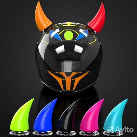 Рога, рожки на шлем