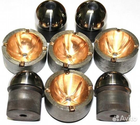 Шкворни с бронзовым вкладышем на тимкен и редуктор