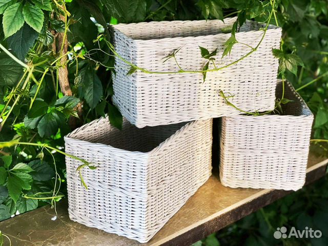 Корзина плетеная