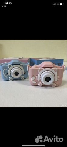 Детский фотоаппарат «Кошечка« новый