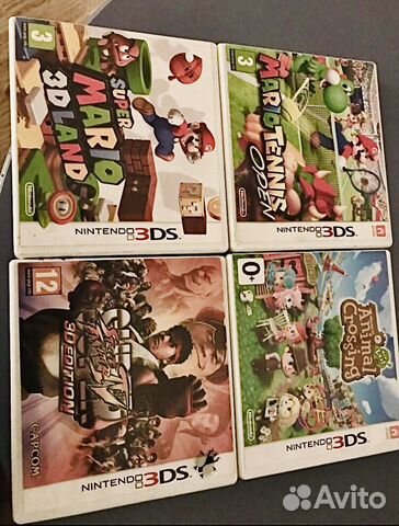 Обмен игр nintendo 3ds