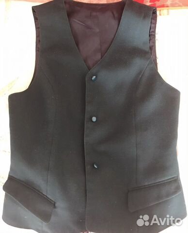 Жилетка зеленая школьная универсальная для английс