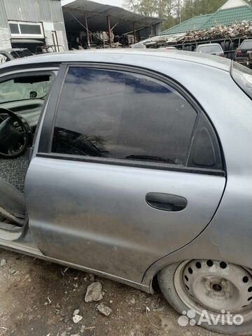 Дверь задняя левая Chevrolet Lanos