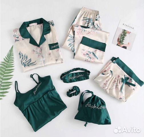 Шёлковый комплект из 7 предметов
