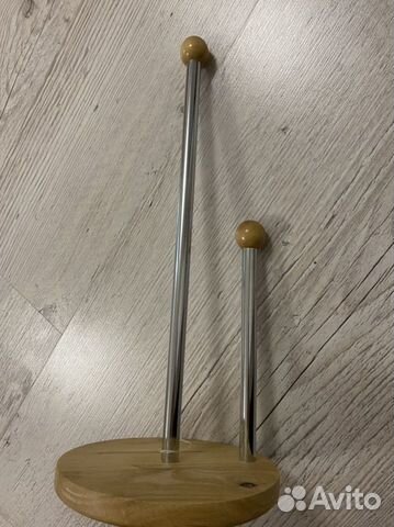 Держатель для бумажных полотенец дерево