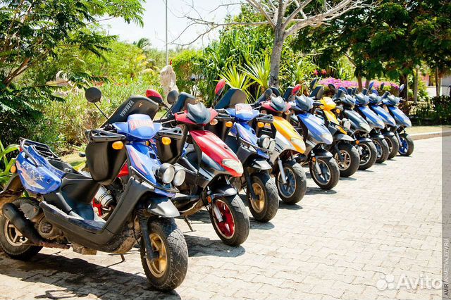 Разборка китайских скутеров