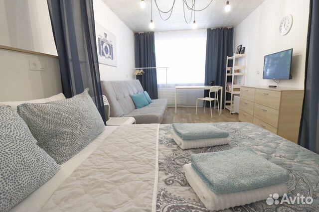 

1-к. квартира, 29 м², 2 кровати