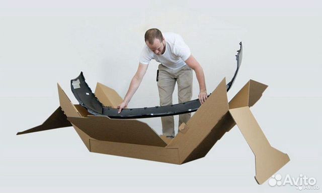 Бампер неоригинал для Рено