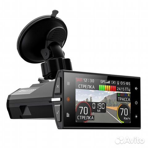 Видеорегистратор 3 в 1 SilverStone F1 hybrid S-BOT