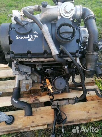 Двигатель VW Sharan 2001 1.9 TDI AUY