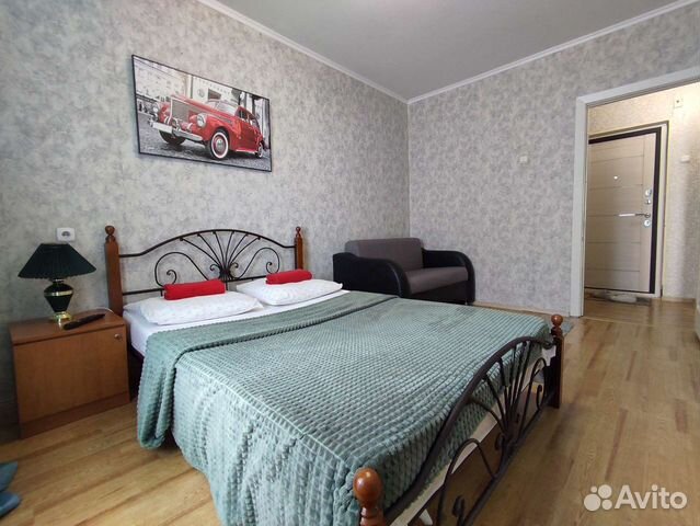 

1-к. квартира, 32 м², 2 кровати