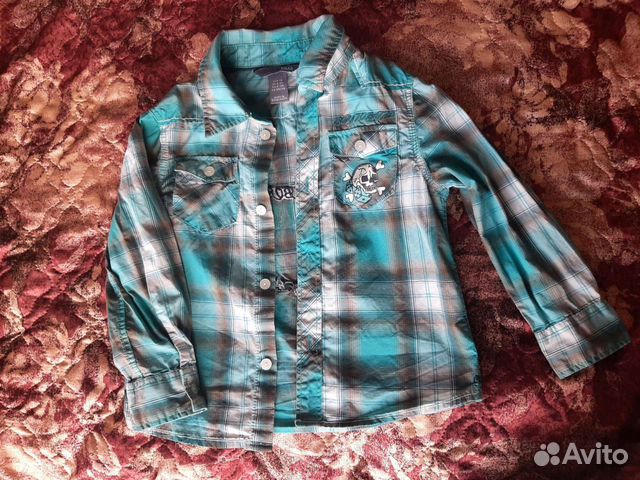 Рубашка детская для мальчиков