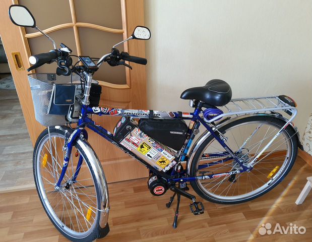 Электровелосипед с кареточным мотором bafang