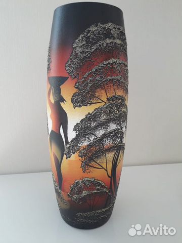 Ваза стеклянная