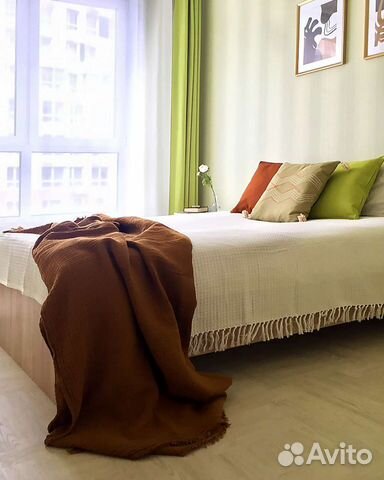 

2-к. квартира, 46 м², 2 кровати