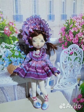 Интерьерная кукла ручной работы