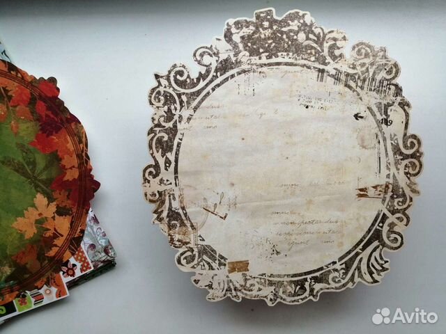 Фигурная бумага для скрапбукинга BoBunny