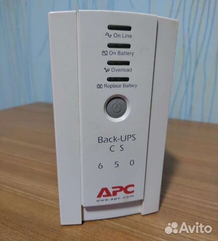 Ибп APC Back-UPS CS650