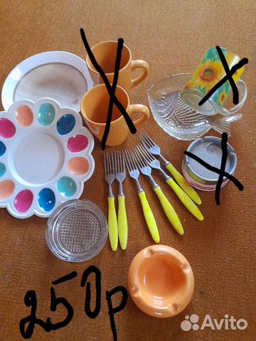 Посуда б/у для дачи